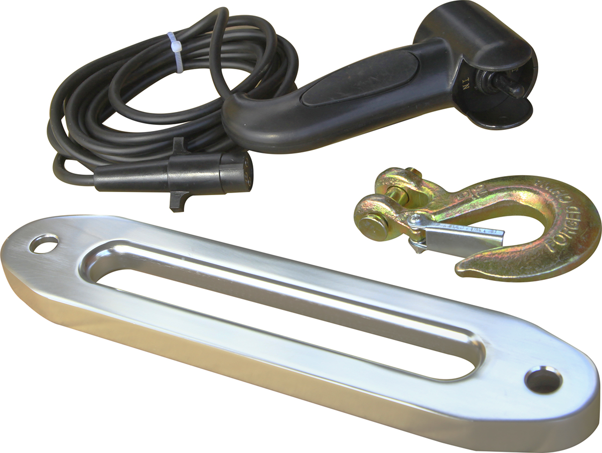 RUNVA Лебёдка автомобильная электрическая 12V Runva EWX6000SR 2722 кг (синтетический трос)