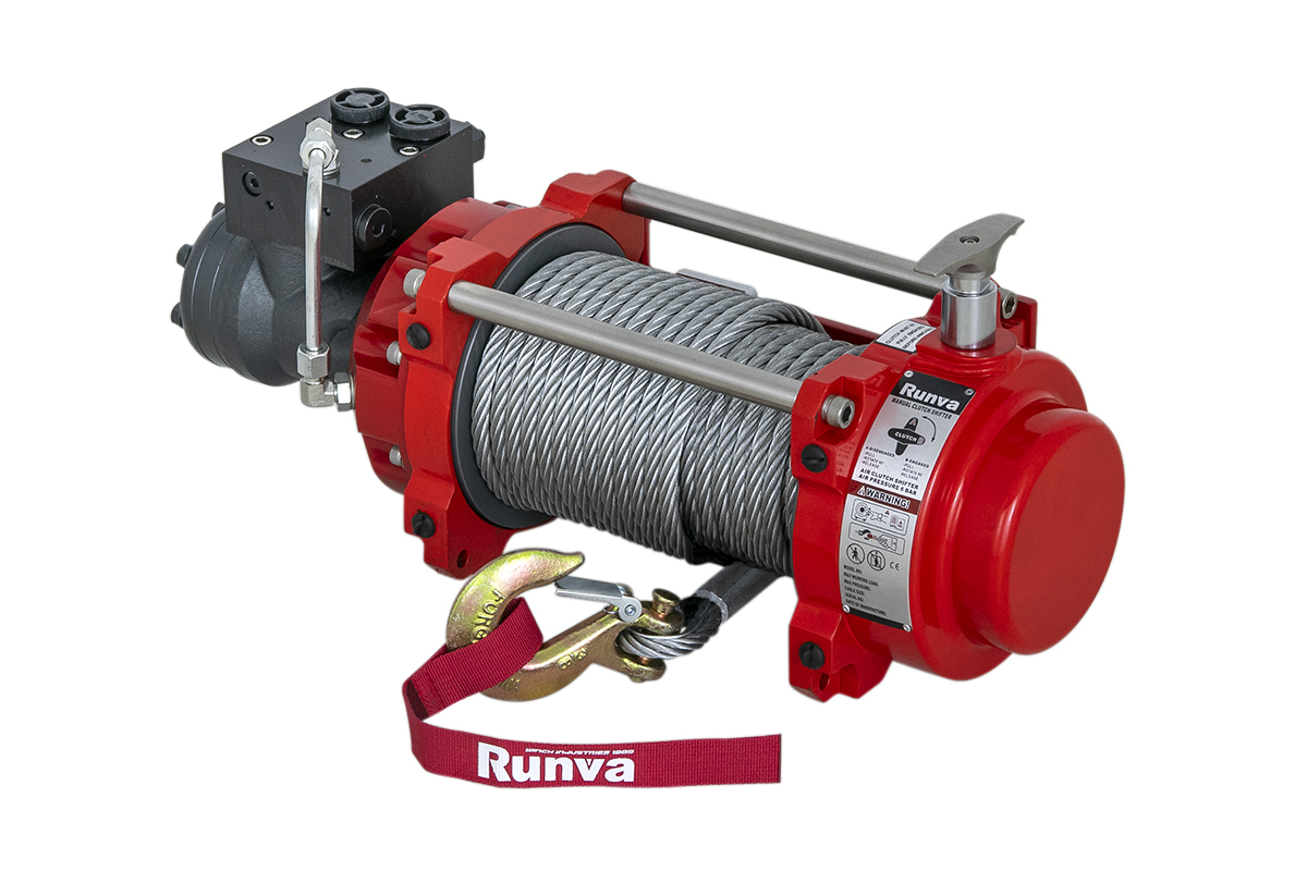 RUNVA Лебёдка гидравлическая Runva 15000 lbs 6800 кг