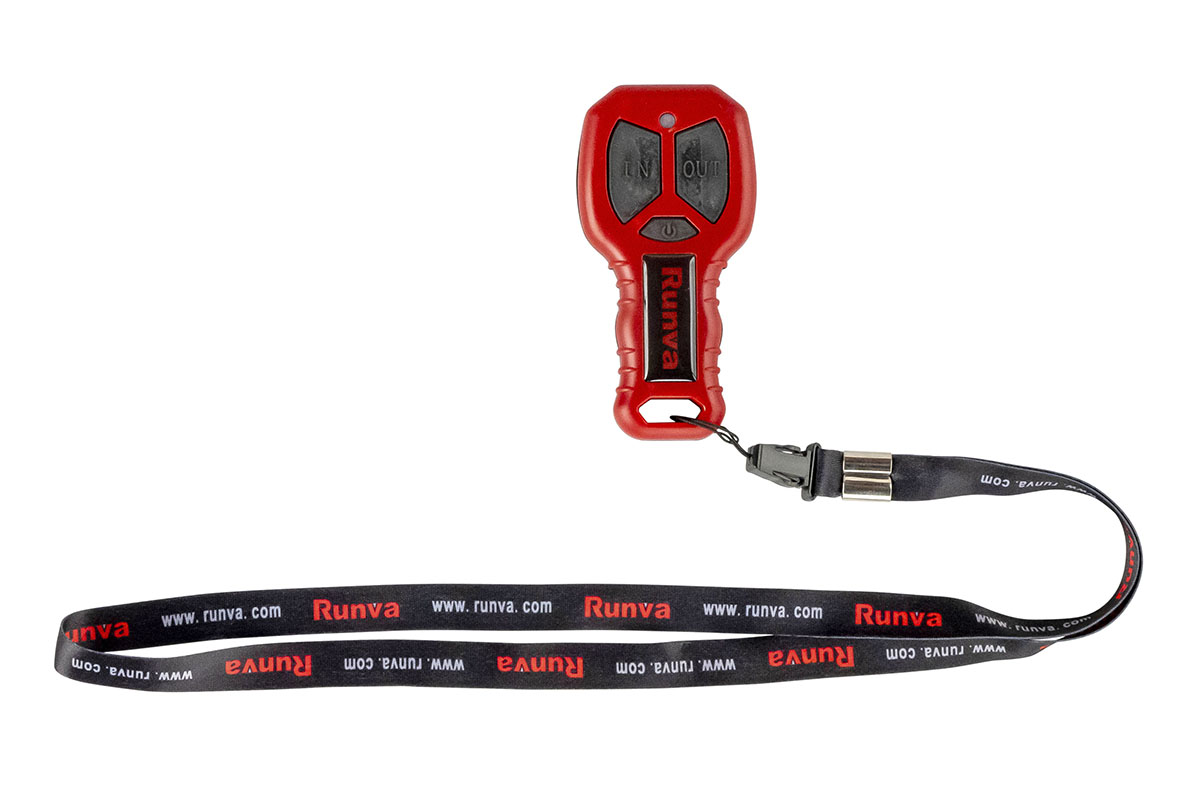 RUNVA Лебёдка автомобильная электрическая 12V Runva EWV9500SSR 4350 кг (синтетический трос)
