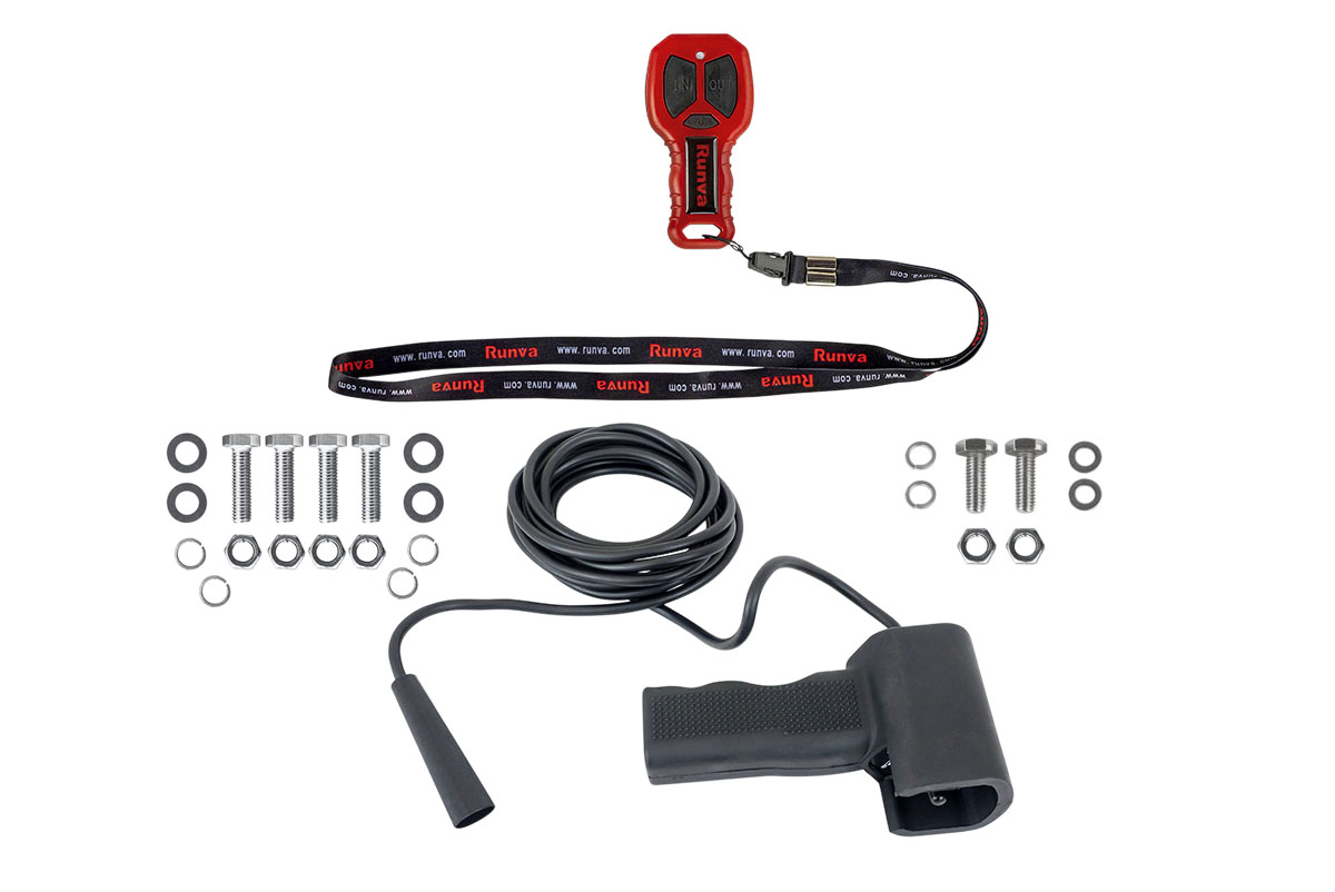 RUNVA Лебёдка электрическая 24V Runva EWB12500U24V 5670 кг (влагозащищенная)