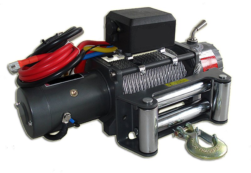 RUNVA Лебёдка электрическая высокоскоростная 12V Runva EWXC9500S 4350 кг
