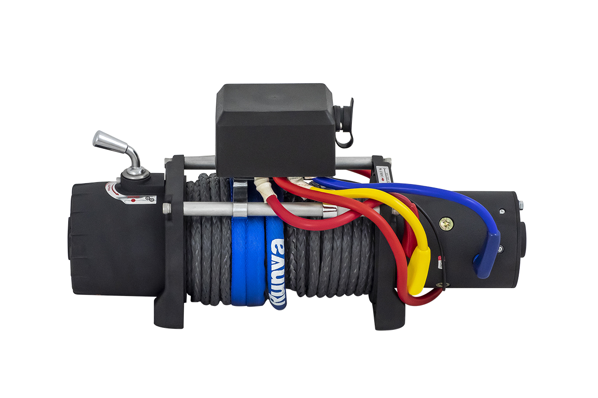 RUNVA Лебёдка электрическая 24V Runva EWX9500SSR24V 4350 кг (синтетический трос)